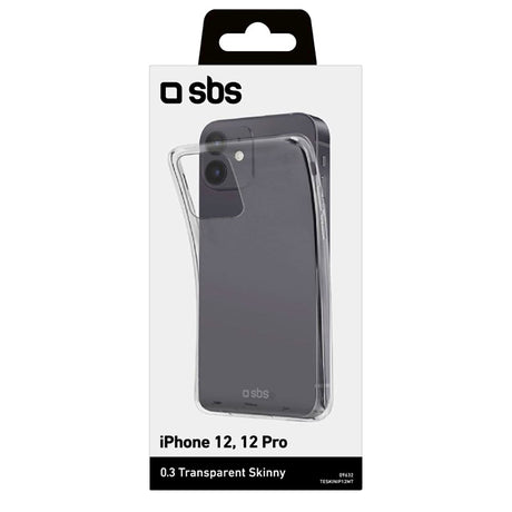 iPhone 12 / 12 Pro SBS Skinny Skal - Genomskinlig