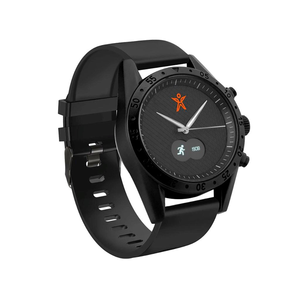 SBS Next Watch Smartwatch med Kaloriräknare och Stegräknare - IP68 - Svart