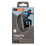 SBS Vital Fit Fitness Tracker med Sömnspårare & Stegräknare - IP67 - Svart