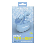 MUSIC HERO X-BEAT True Wireless In-Ear Hörlurar - Ljusblå