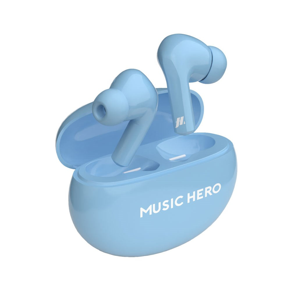 MUSIC HERO X-BEAT True Wireless In-Ear Hörlurar - Ljusblå