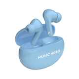 MUSIC HERO X-BEAT True Wireless In-Ear Hörlurar - Ljusblå