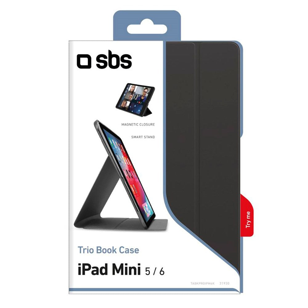 SBS iPad Mini (2024 / 2021) Book Pro Case - Svart