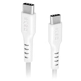 SBS USB-C till USB-C Kabel - 1.5 Meter - 480 Mbit/s - Vit