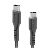 SBS USB-C till USB-C Kabel - 3 Meter - 25W (PD) - Svart