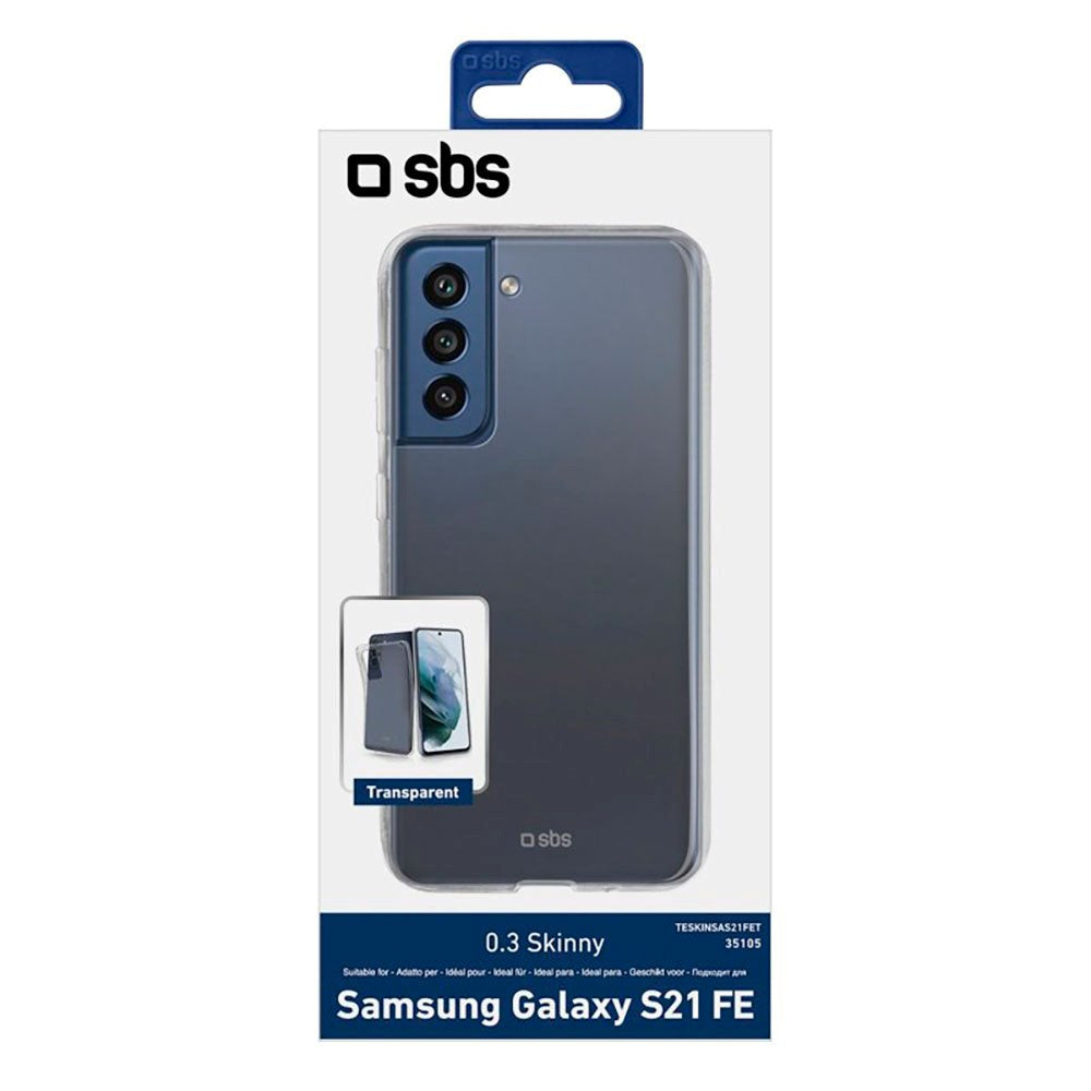 Samsung Galaxy S21 FE SBS Skinny Skal - Genomskinlig