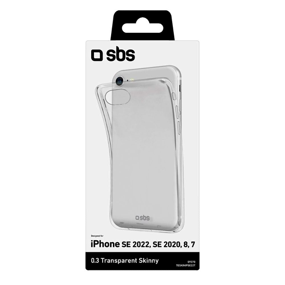 iPhone SE (2022 / 2020) / 8 / 7 SBS Skinny Skal - Transparent