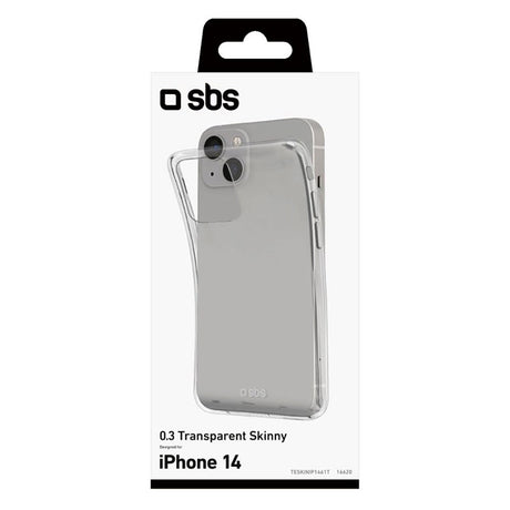 iPhone 14 / 13 SBS Skinny Skal - Transparent