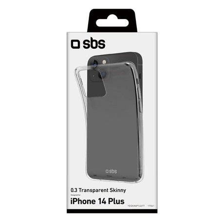 iPhone 14 Plus SBS Skinny Skal - Transparent