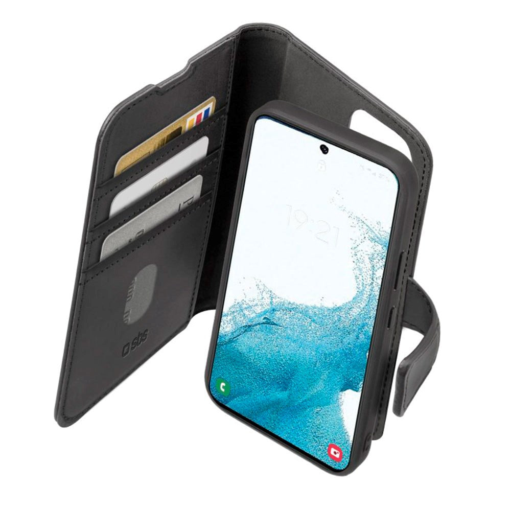 Samsung Galaxy S22 SBS Duo Mag Wallet Fodral - Svart