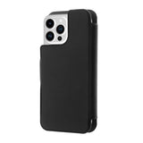 iPhone 14 Pro / 13 Pro Puro Folio Plånboksfodral - MagSafe Kompatibel - Svart