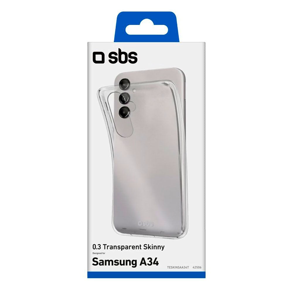 Samsung Galaxy A34 (5G) SBS Skinny Skal - Genomskinlig