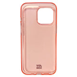 iPhone 13 Pro Joy Case Flexibelt Plast Skal - Genomskinlig / Pink