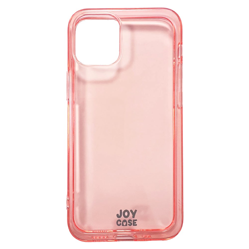 iPhone 12 Mini Joy Case Flexibelt Plast Skal - Genomskinlig / Pink