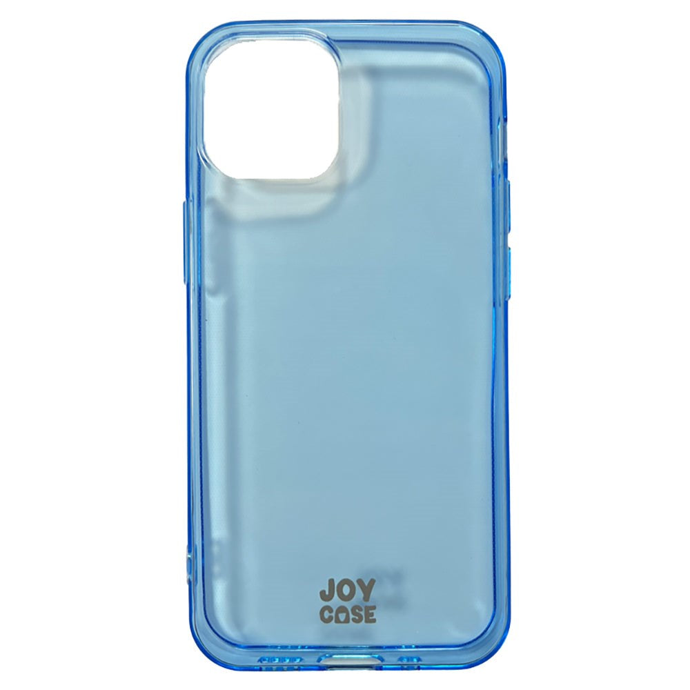 iPhone 13 Mini Joy Case Flexibelt Plast Skal - Genomskinlig / Blå