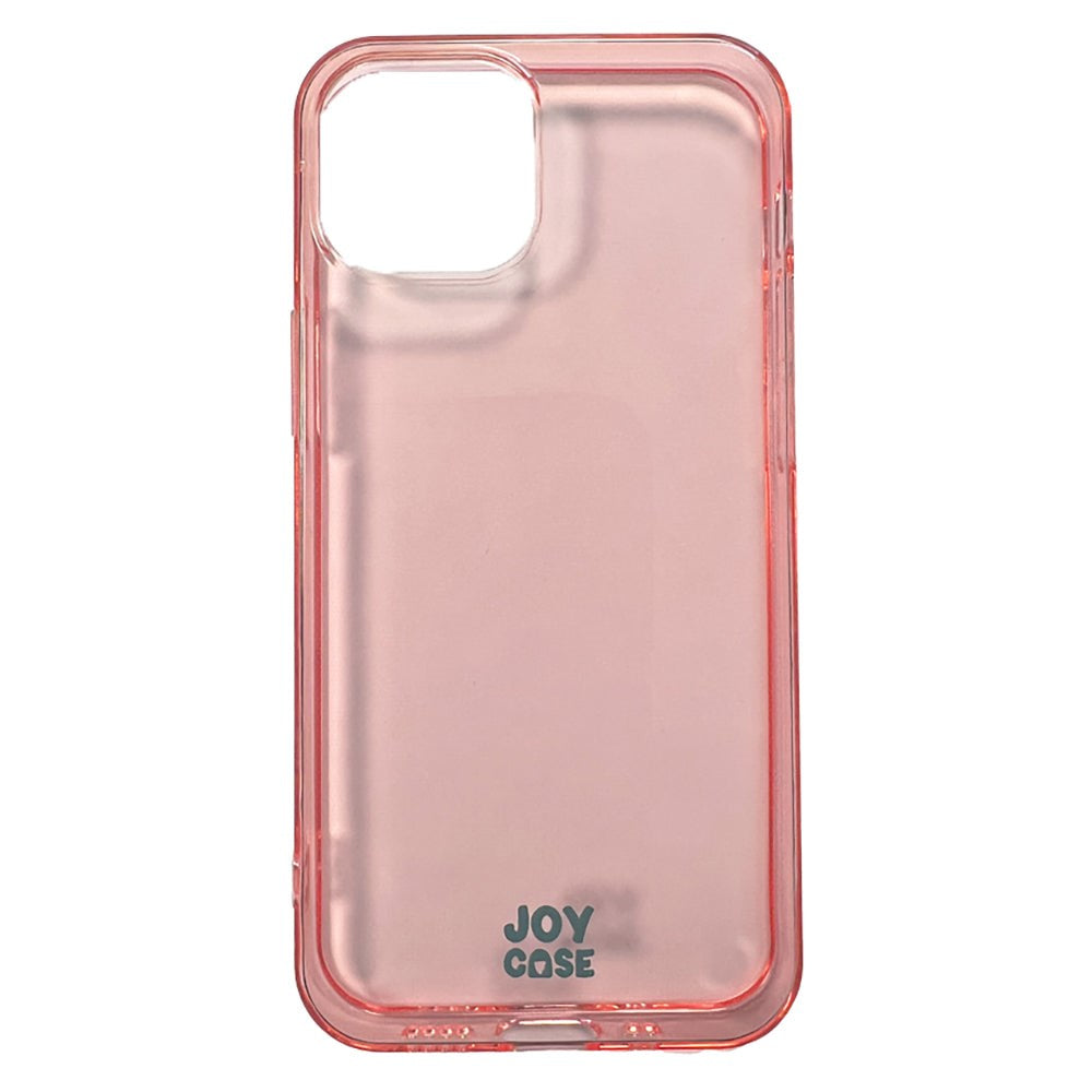 iPhone 13 Mini Joy Case Flexibelt Plast Skal - Genomskinlig / Pink