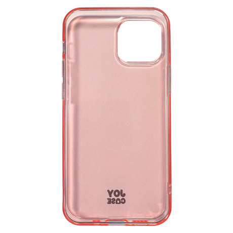 iPhone 13 Mini Joy Case Flexibelt Plast Skal - Genomskinlig / Pink