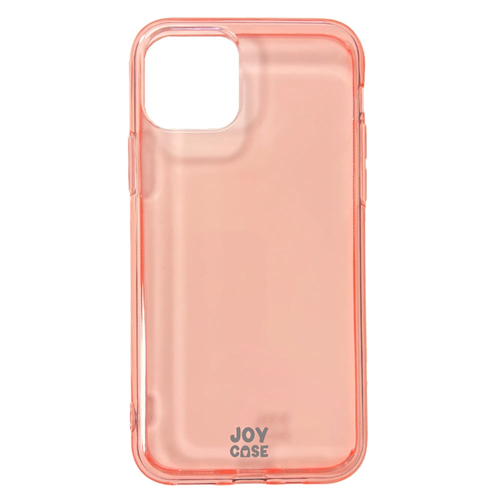 iPhone 11 Pro Joy Case Flexibelt Plast Skal - Genomskinlig / Pink