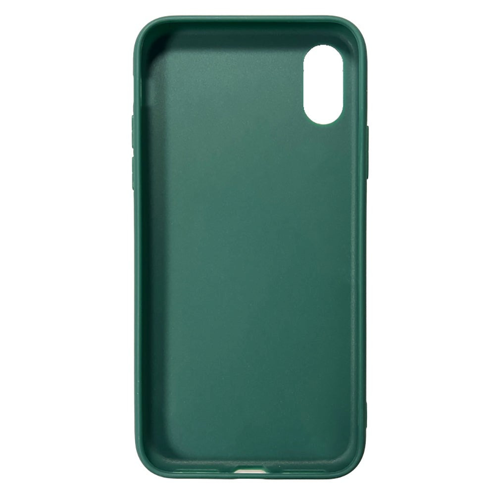 iPhone X / Xs Joy Case Flexibelt Plast Skal - Grön