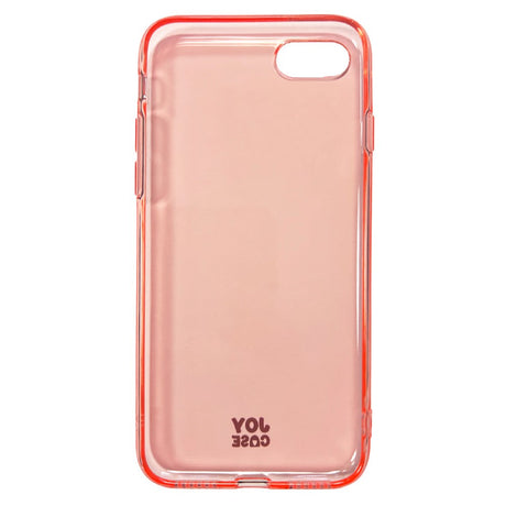 iPhone SE (2022 / 2020) / 8 / 7 / 6 / 6S Joy Case Flexibelt Plast Skal - Genomskinlig / Pink