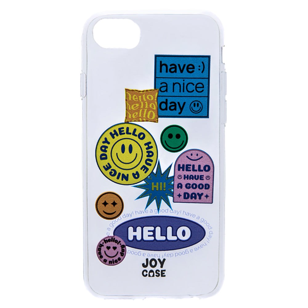 iPhone SE (2022 / 2020) / 8 / 7 Joy Case Flexibelt Plast Skal m. Tryck - "Nice Day"