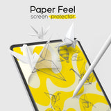 Doodroo iPad Pro 12.9" (2017 / 2015) Paper Feel Skyddsfilm - 2 stk. - Genomskinlig