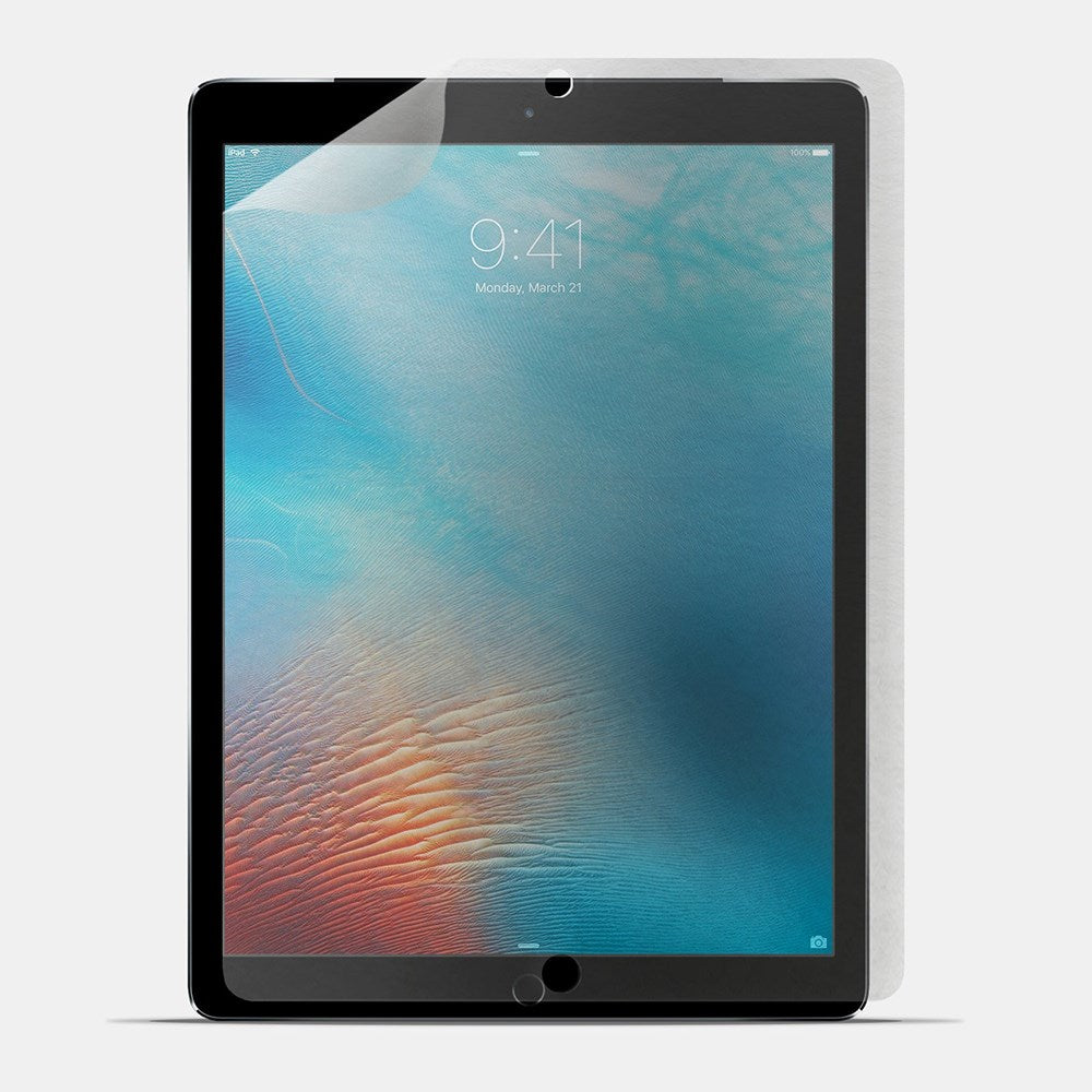 Doodroo iPad Pro 12.9" (2017 / 2015) Paper Feel Skyddsfilm - 2 stk. - Genomskinlig