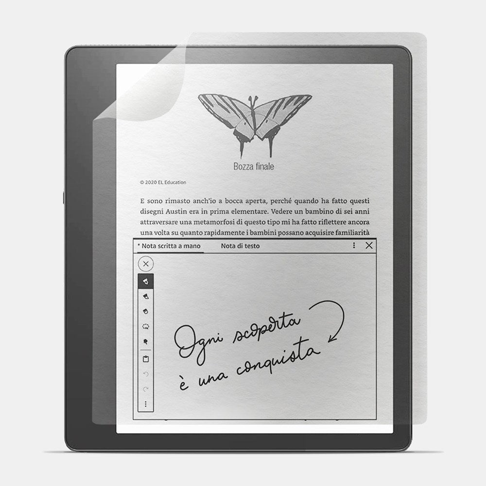 Doodroo Amazon Kindle Scribe 11th Generation (2022) Paper Feel Skyddsfilm - 2 stk. - Genomskinlig