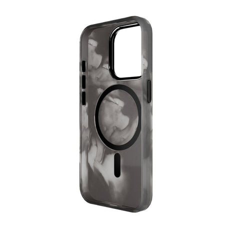 iPhone 15 Pro Puro AQUA Flexibelt Plast Skal - MagSafe Kompatibelt - Svart