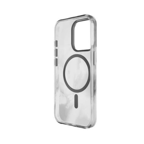 iPhone 15 Pro Puro AQUA Flexibelt Plast Skal - MagSafe Kompatibelt - Grå