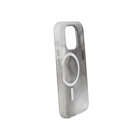 iPhone 15 Pro Max Puro AQUA Flexibelt Plast Skal - MagSafe Kompatibelt - Grå