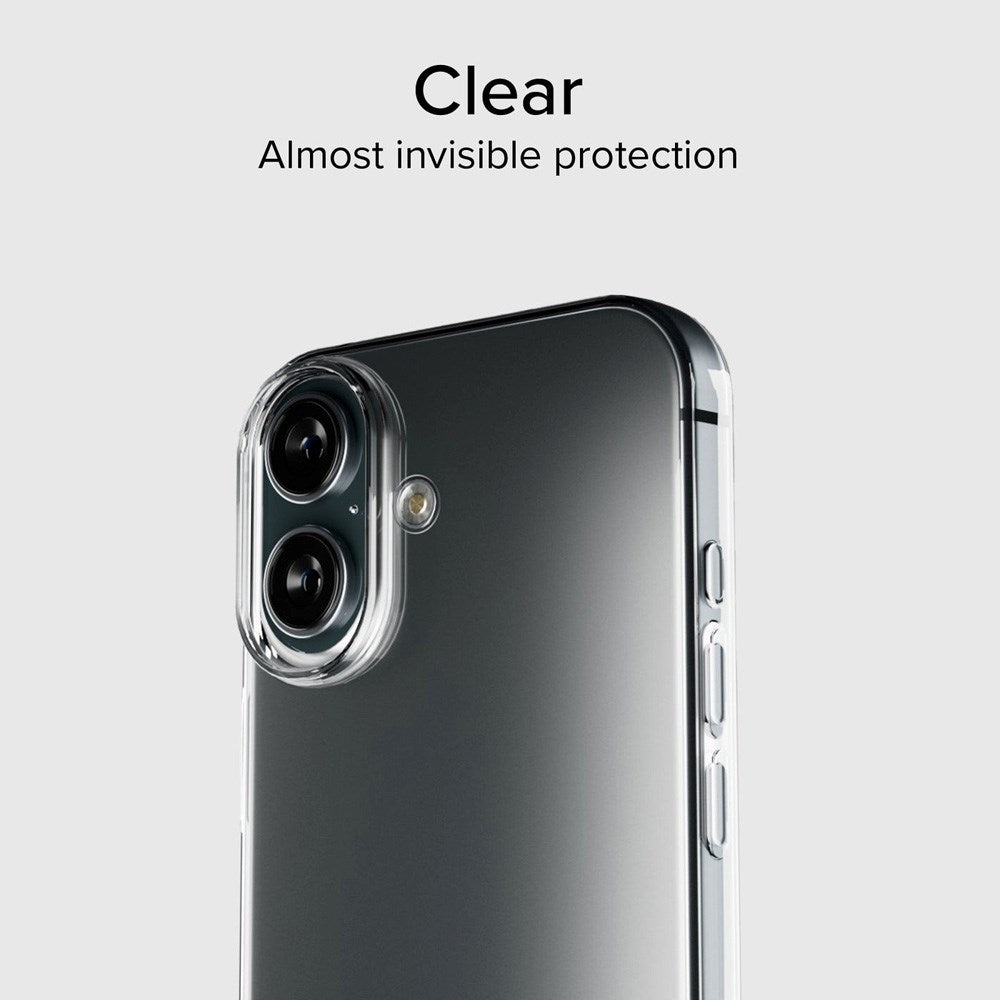 iPhone 16 SBS Skinny Skal - Transparent
