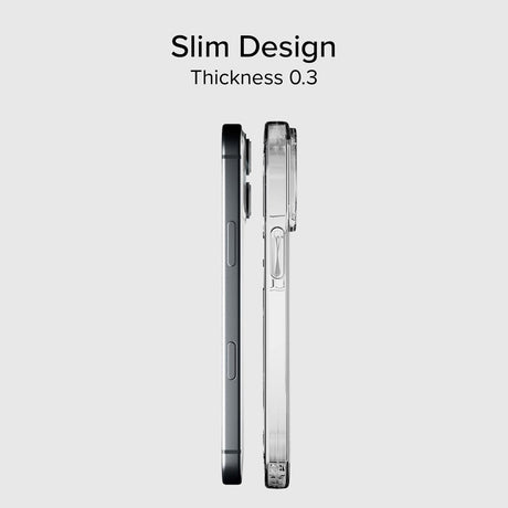 iPhone 16 SBS Skinny Skal - Transparent