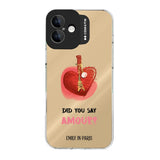 Case&Me - Emily in Paris iPhone 16 Plus Skal - Paris Love Keychain