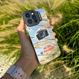 Case&Me - Emily in Paris iPhone 16 Pro Max Skal - Silver Camera