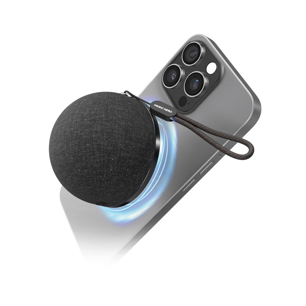 MUSIC HERO Trådlös Högtalare - MagSafe Kompatibel - Svart
