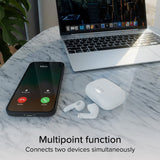 SBS Air Space True Wireless In-Ear Hörlurar med Active Noise Cancelling - Vit