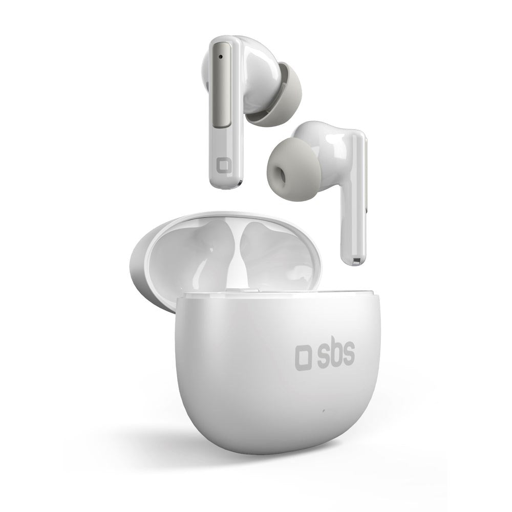 SBS - True Wireless Hörlurar m. AI - Vit