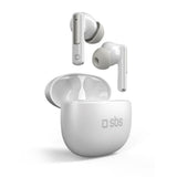 SBS - True Wireless Hörlurar m. AI - Vit