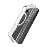 iPhone 17e / 16e PURO LITE MAG Hybrid Skal - MagSafe Kompatibel - Genomskinlig / Vit