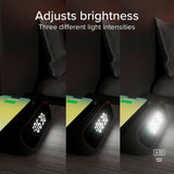 SBS 15W 2-i-1 Trådlös Laddare m. Väckarklocka - Svart