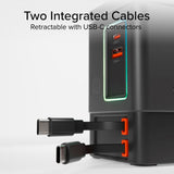 SBS 6-i-1 Trådlös Laddningsdocka - MagSafe Kompatibel - Svart