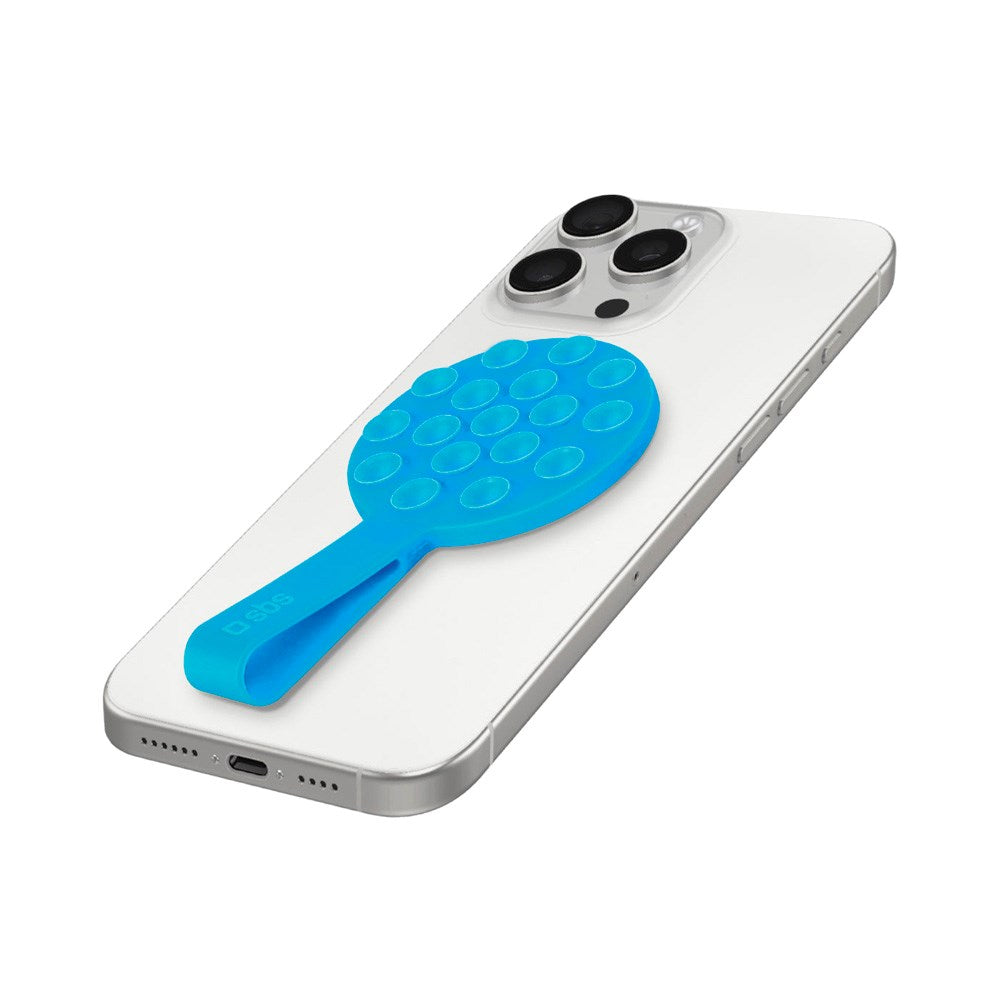 SBS Silikon Sugpropp Mobilhållare - MagSafe Kompatibel - Blå