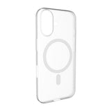 iPhone 17 PURO LITE MAG Hybrid Skal - MagSafe Kompatibel - Genomskinlig / Vit