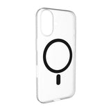iPhone 17 PURO LITE MAG Hybrid Skal - MagSafe Kompatibel - Genomskinlig / Svart