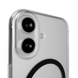 iPhone 17 PURO LITE MAG Hybrid Skal - MagSafe Kompatibel - Genomskinlig / Svart