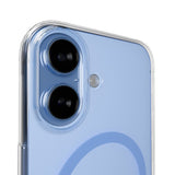 iPhone 17 PURO LITE MAG Hybrid Skal - MagSafe Kompatibel - Genomskinlig / Blå