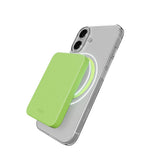 iPhone 17 PURO LITE MAG Hybrid Skal - MagSafe Kompatibel - Genomskinlig / Grön