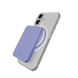 iPhone 17 PURO LITE MAG Hybrid Skal - MagSafe Kompatibel - Genomskinlig / Lila