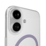 iPhone 17 PURO LITE MAG Hybrid Skal - MagSafe Kompatibel - Genomskinlig / Lila